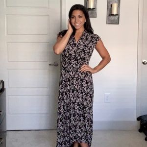 Women’s tan and black Apt 9 Maxi Dress